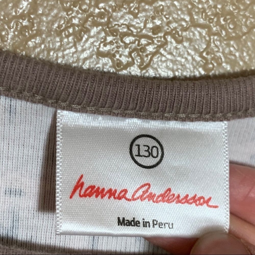 ‎Hanna Andersson girls long sleeve dress - Picture 8 of 9